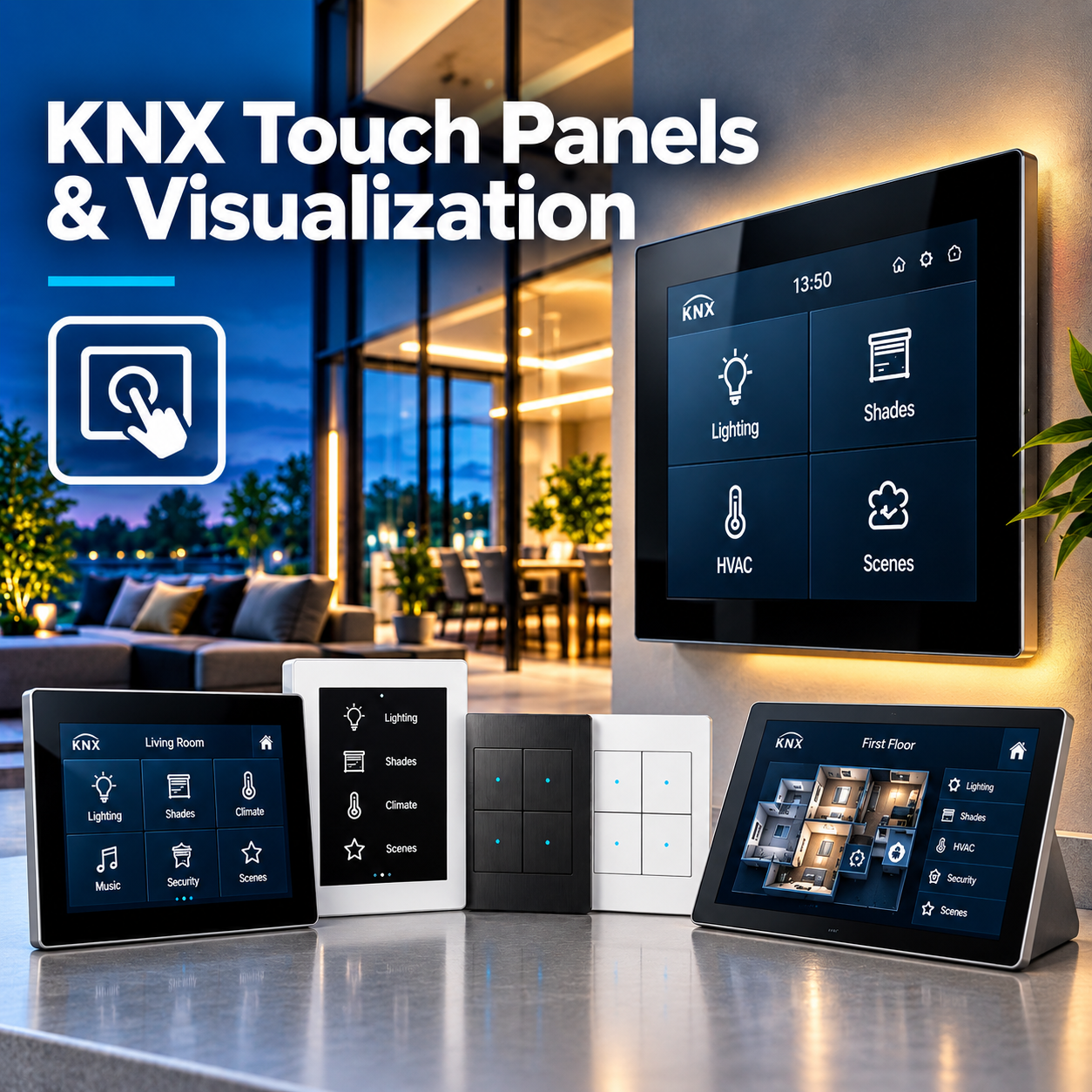 KNX Touch Panels & Visualization