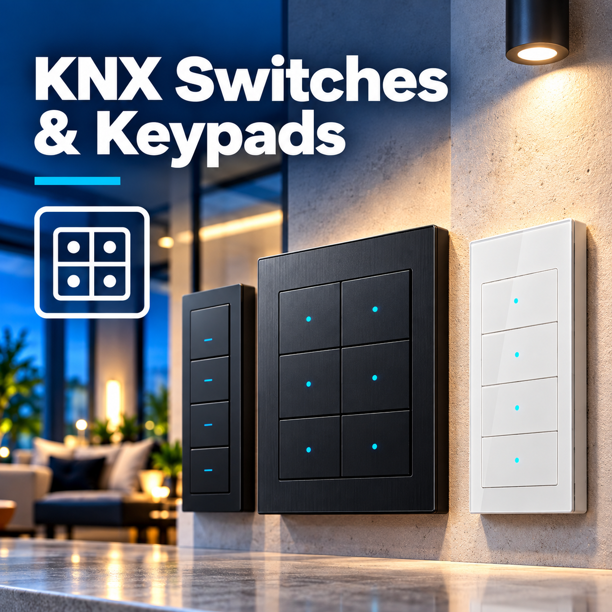 KNX Switches & Keypads