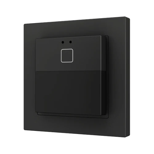 Presentia W1 v2. KNX motion detector for wall mounting - 1 button - Anthracite