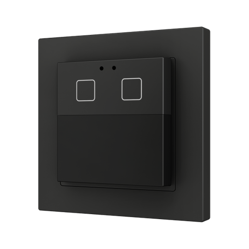 Presentia W2 v2. KNX motion detector for wall mounting - 2 buttons - Anthracite