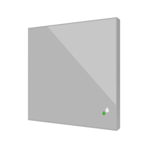 Flat Sensato v2. KNX Humidity and Temperature sensor for flush mounting - Silver