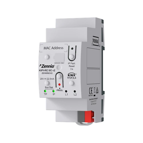 KIPI-RC SC v2. Zennio KNX-IP Interface and Multiroom Climate Controller. KNX Secure