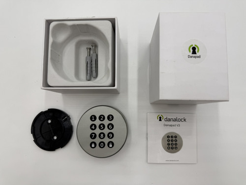 Danalock Danapad V3 PADV3-BT Wireless Bluetooth Keypad - Silver