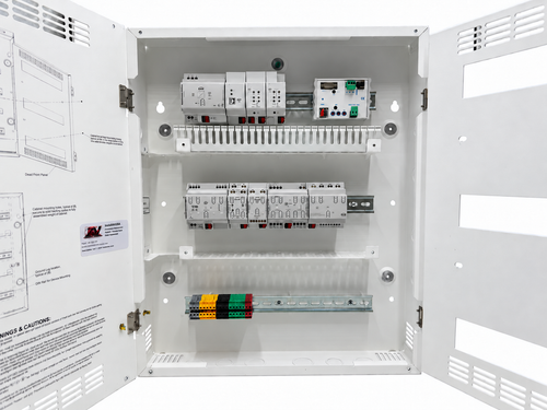 DIN Rail Enclosure for KNX & Building Automation – UL Listed / CSA Industrial Control Equipment