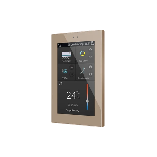 Z50. Color capacitive touch panel (5" display) - Champagne