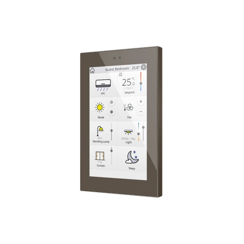 Z50. Color capacitive touch panel (5" display) - Mocha