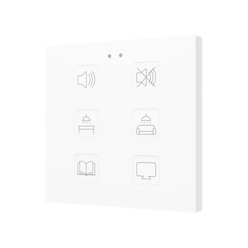 Tecla 6. PC-ABS Capacitive push button - 6 buttons - Custom