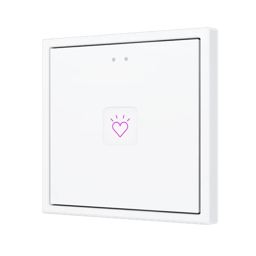 Tecla RGB 70 X1. PC-ABS Capacitive push button 70x70 - 1 button - Custom (ZS70 frame not included)