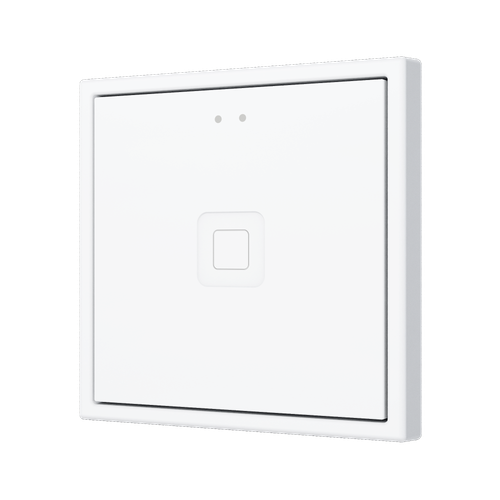 Tecla RGB 70 X1. PC-ABS Capacitive push button 70x70 - 1 button - White (ZS70 frame not included)