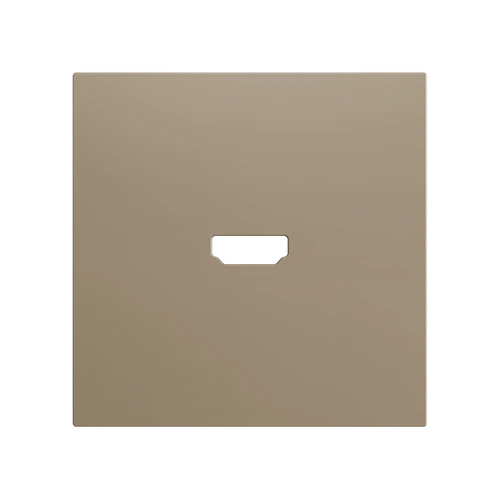 ZS70. Cover for HDMI insert 70x70 mm - Champagne