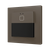 Presentia W1 v2. KNX motion detector for wall mounting - 1 button - Mocha