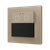 Presentia W2 v2. KNX motion detector for wall mounting - 2 buttons - Champagne
