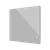 Flat Sensato v2. KNX Humidity and Temperature sensor for flush mounting - Silver