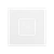 ZS70. RingBOX - KNX Doorbell cover 70x70 mm - Matt White