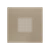 ZS70. RingBOX - KNX Doorbell cover 70x70 mm - Champagne