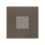 ZS70. RingBOX - KNX Doorbell cover 70x70 mm - Mocha