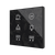 Flat 6 v2. Glass capacitive push button - 6 buttons - Custom