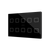 Flat XL X10. Glass capacitive push button - 10 buttons - Anthracite