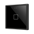 Flat 70 X1. Glass Capacitive push button 70x70 - 1 button - Anthracite (ZS70 frame not included)
