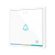 Flat RGB 70 X1. Glass Capacitive push button 70x70 - 1 button - 360° Customizacion (ZS70 frame not included)