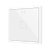 Flat RGB 70 X1. Glass Capacitive push button 70x70 - 1 button - White (ZS70 frame not included)