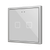 Flat RGB 70 X2. Glass Capacitive push button 70x70 - 2 buttons - Silver (ZS70 frame not included)