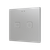 Tecla RGB 2. PC-ABS Capacitive push button - 2 buttons - Silver