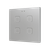 Tecla RGB 4. PC-ABS Capacitive push button - 4 buttons - Silver