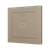 Tecla 55 X1. PC-ABS Capacitive push button 55x55 - 1 button - Champagne (ZS55 frame not included)