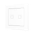 Tecla 55 X2. PC-ABS Capacitive push button 55x55 - 2 buttons - White (ZS55 frame not included)