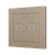 Tecla RGB 55 X2. PC-ABS Capacitive push button 55x55 - 2 buttons - Champagne (ZS55 frame not included)
