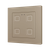 Tecla RGB 55 X4. PC-ABS Capacitive push button 55x55 - 4 buttons - Champagne (ZS55 frame not included)
