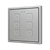 Tecla RGB 70 X6. PC-ABS Capacitive push button 70x70 - 6 buttons - Silver (ZS70 frame not included)