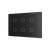 Tecla XL X6. PC-ABS Capacitive push button - 6 buttons - Anthracite