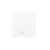 ZS55. Cover for Simple KNX Soft push button 55x55 mm. Tilt down - Matt White - Custom. Minimum 100 units per design