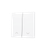 ZS55. Cover for Double KNX Soft push button 55x55 mm. Tilt down - Shutter icon - Matt White