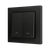 ZS55. Double Soft push button for 2 binary inputs 55x55 mm - Shutter icon - Anthracite