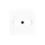 ZS55. Cover plate for TV/R insert 55x55 mm - Matt white