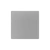 ZS55. Blind cover 55x55 mm - Silver. Metallic plate (ZACHOLD33) is needed but not included