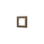 ZS55. 1-gang Frame - Mocha