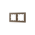 ZS55. 2-gang Frame - Mocha