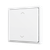 ZS70. Simple Soft push button for 2 binary inputs 70x70 mm - Shutter icon - Matt white