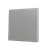 ZS70. Cover for Simple KNX Soft push button 70x70 mm. Tilt up&down - Silver