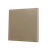 ZS70. Cover for Simple KNX Soft push button 70x70 mm. Tilt up&down - Champagne