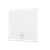 ZS70. Cover for Simple KNX Soft push button 70x70 mm. Tilt down - Matt White - Custom. Minimum 100 units per design