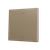 ZS70. Cover for Simple KNX Soft push button 70x70 mm. Tilt up&down - Shutter icon - Champagne