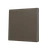 ZS70. Cover for Simple KNX Soft push button 70x70 mm. Tilt up&down - Shutter icon - Mocha