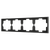 ZS70. 4-gang Frame - Anthracite