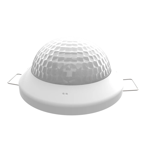 Presentia C v2. KNX presence detector with luminosity sensor for ceiling mounting - White