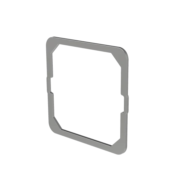 Metallic levelling plate for Flat 55 RGB and Tecla 55 RGB families - 1.5 mm